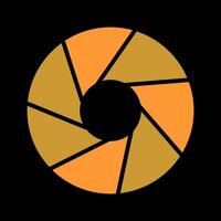 Aperture Artifacts Icon Design vector
