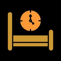 Bedtime Routine Icon Design vector