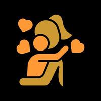 Hug Icon Design vector