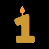 Age Number Icon Design vector