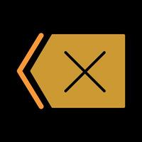 Delete Icon Design vector