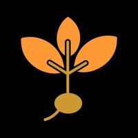 Seedling Icon Design vector