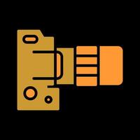 DSLR Essentials Icon Design vector