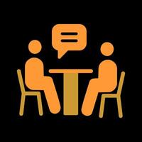 News Interview Icon Design vector