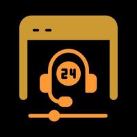 Support Forum Icon Design vector