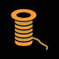 Thread Icon Design vector