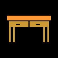 Table Icon Design vector