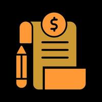 Contract Icon Design vector