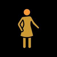 Photography Posing Icon Design vector