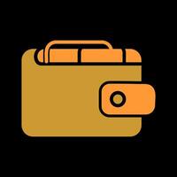 Wallet Icon Design vector