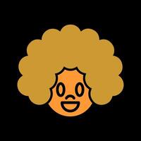 Clown Face Icon Design vector