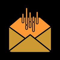 Mail Sorting Icon Design vector