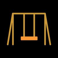 Swing Time Icon Design vector