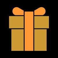 Wrapped Gift Icon Design vector