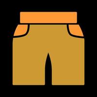 Shorts Icon Design vector