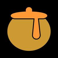 Honey Pot Icon Design vector