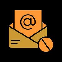 Junk Mail Icon Design vector