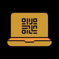 QR Code Scanner App Icon Design vector