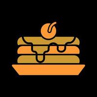 Pancakes Icon Design vector