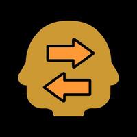 Knowledge Sharing Icon Design vector