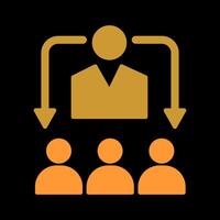 HR Technology Icon Design vector