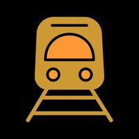 Light Rail Icon Design vector