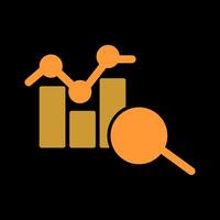 Data Analytics Icon Design vector