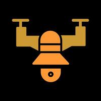 Drone Photography Icon Design vector