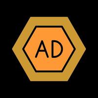 Ad Blocker Icon Design vector