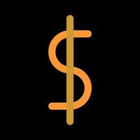 Dollar Icon Design vector