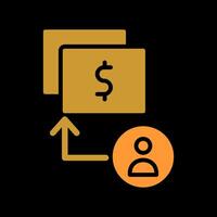 Compensation Package Icon Design vector