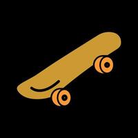 Skateboard Icon Design vector