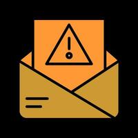 Spam Filter Icon Design vector