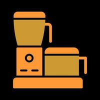 Food Processor Icon Design vector