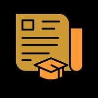 Journalism Education Icon Design vector