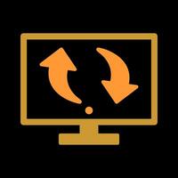 Migrate Icon Design vector