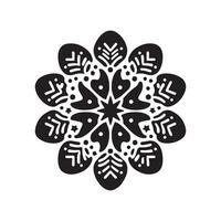 Gingerbread Cookie Silhouette Christmas vector