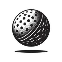 Pickleball Player Ready to Serve vector