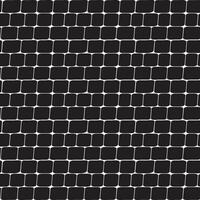 Seamless Black and White Reptile Skin Pattern Background. Abstract Geometric Rounded Tile Texture for Design Projects. vector