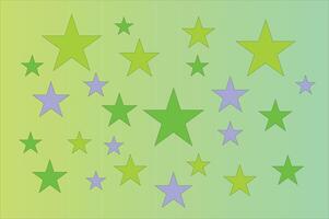 Repetitive Abstract Polygon And Star Pattern Design Background vector