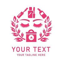 Professional Beauty And Make Up Icons Set For Business vector