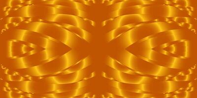 Golden Ribbon Gradient Pattern with Elegant Light Effects vector