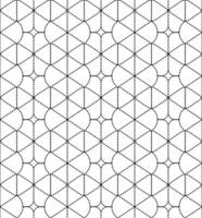 Geometric Dashed Line Repeat pattern vector