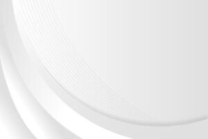 Elegant white background with shiny lines vector