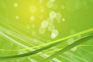Green Abstract Background Design Template vector