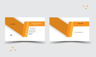 Simple business card design for shops vector