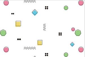 Abstract Shapes Background vector