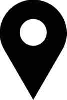 Pin location web icons in line style. illustration. Social Media - thin line icon set. Pixel perfect. Editable stroke vector