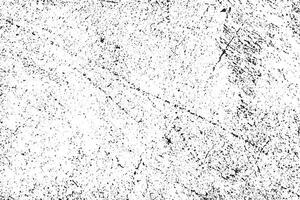 Grunge scratches texture effect. Black and white background. vector