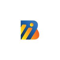 Letter B Abstract, design template vector